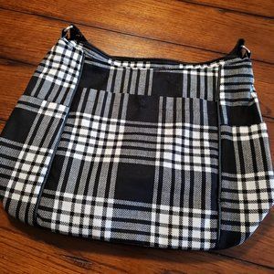 EUC Thirty One Plaid Crossbody Bag